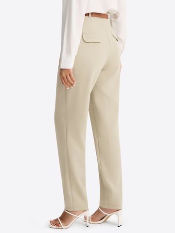 Imily Bela - Tapered Pantalón plisado en beige