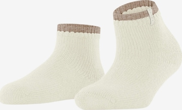 FALKE Socken 'Cosy Plush' in Weiß: Vorderseite