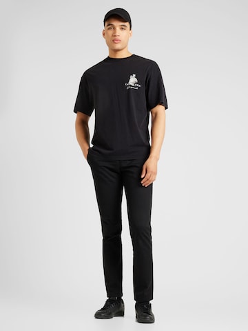 JACK & JONES - Camiseta 'VENOM' en negro