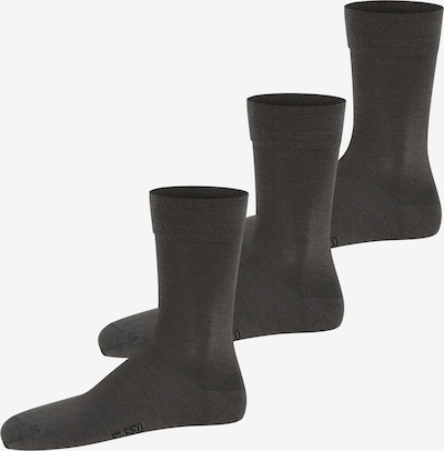 ELBEO Freizeitsocken ' 3er-Pack Fresh Komfort ' in anthrazit, Produktansicht