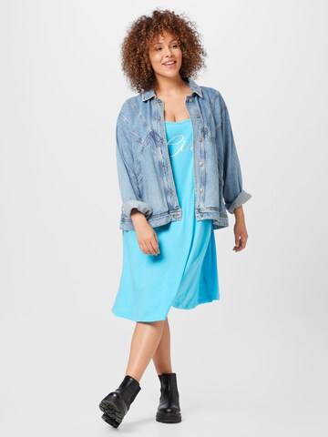 Zizzi Kleid 'MIRA' in Blau