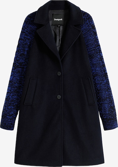 Desigual Wintermantel in blau / schwarz, Produktansicht