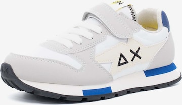 SUN68 Sneakers 'Niki Solid' in White: front