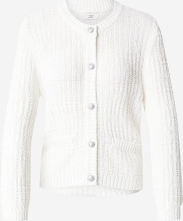 JDY Strickjacke 'JDYJANNE' in Weiß: Vorderseite