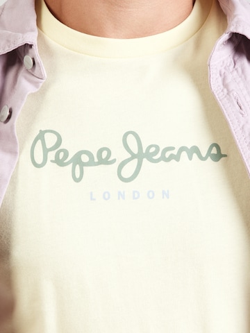 Pepe Jeans Koszulka 'Eggo' w kolorze żółty