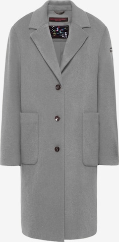 Frieda & Freddies Mantel in Grau: Vorderseite