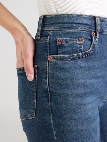 TOPSHOP Skinny Farmer 'CAMILLA' - kék