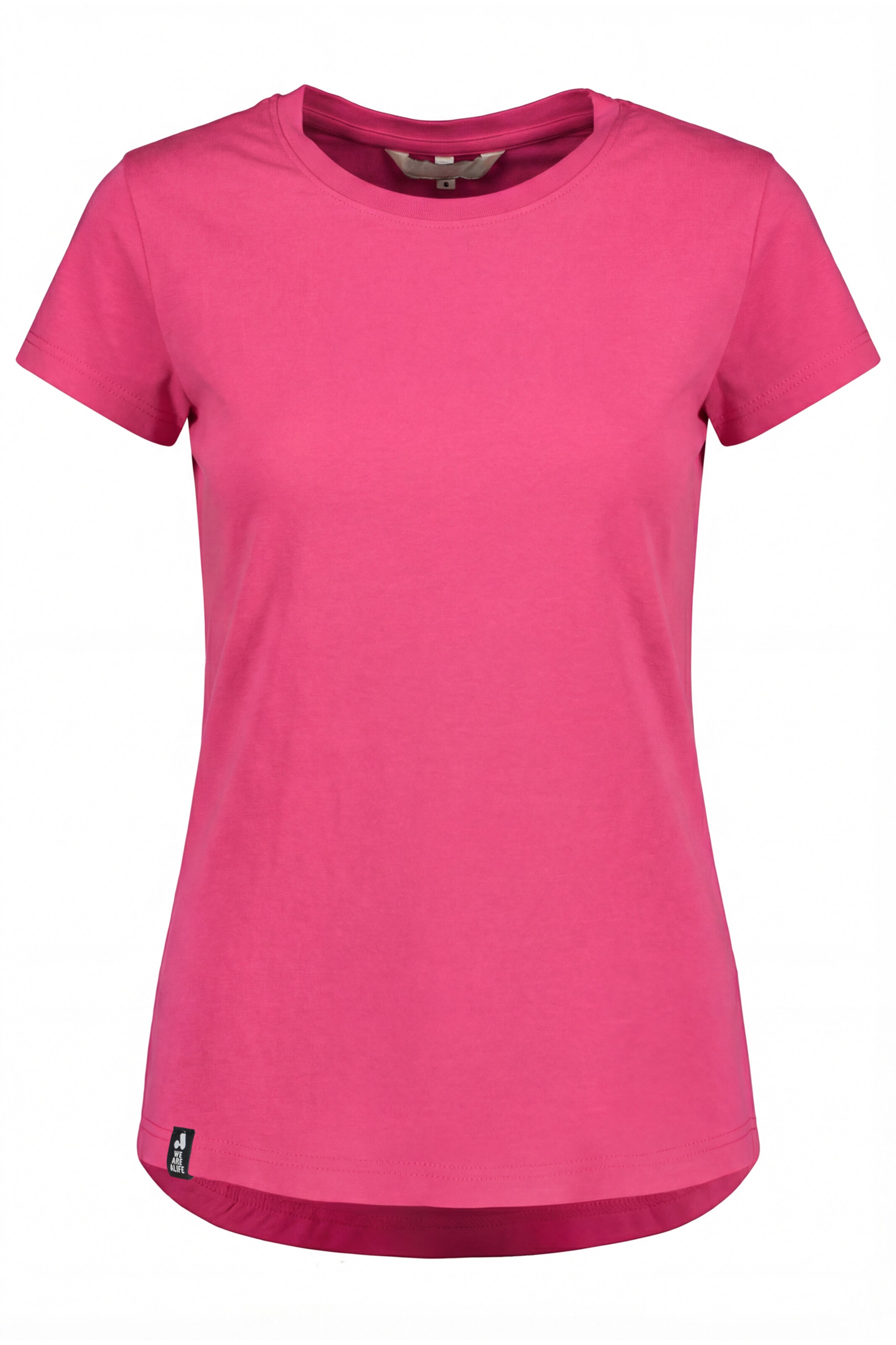 T-shirt 'TheresAK' alife & kickin en rose : devant