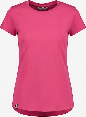 T-shirt 'TheresAK' alife & kickin en rose : devant