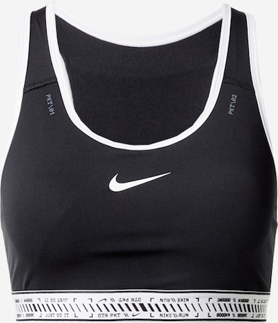 NIKE Sport-BH in schwarz / weiß, Produktansicht