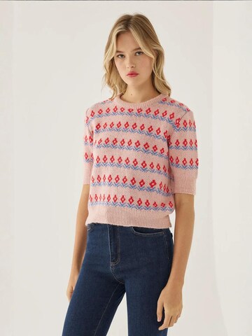 HiccupPulover 'Pullover' - roza boja: prednji dio