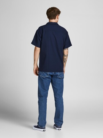 JACK & JONES Regular fit Overhemd 'Summer' in Blauw