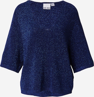 Pull-over 'IH CODY' ICHI en bleu : devant