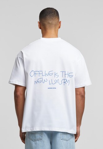 Another Cotton Lab Bluser & t-shirts 'Offline Scribble' i hvid