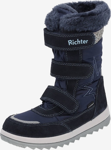 RICHTER Snowboots '5008' in Blau: Vorderseite