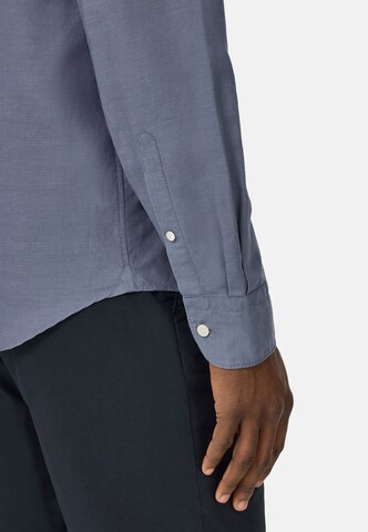 Boggi Milano Regular fit Button Up Shirt in Blue