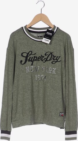 Superdry Sweater & Cardigan in M in Green: front