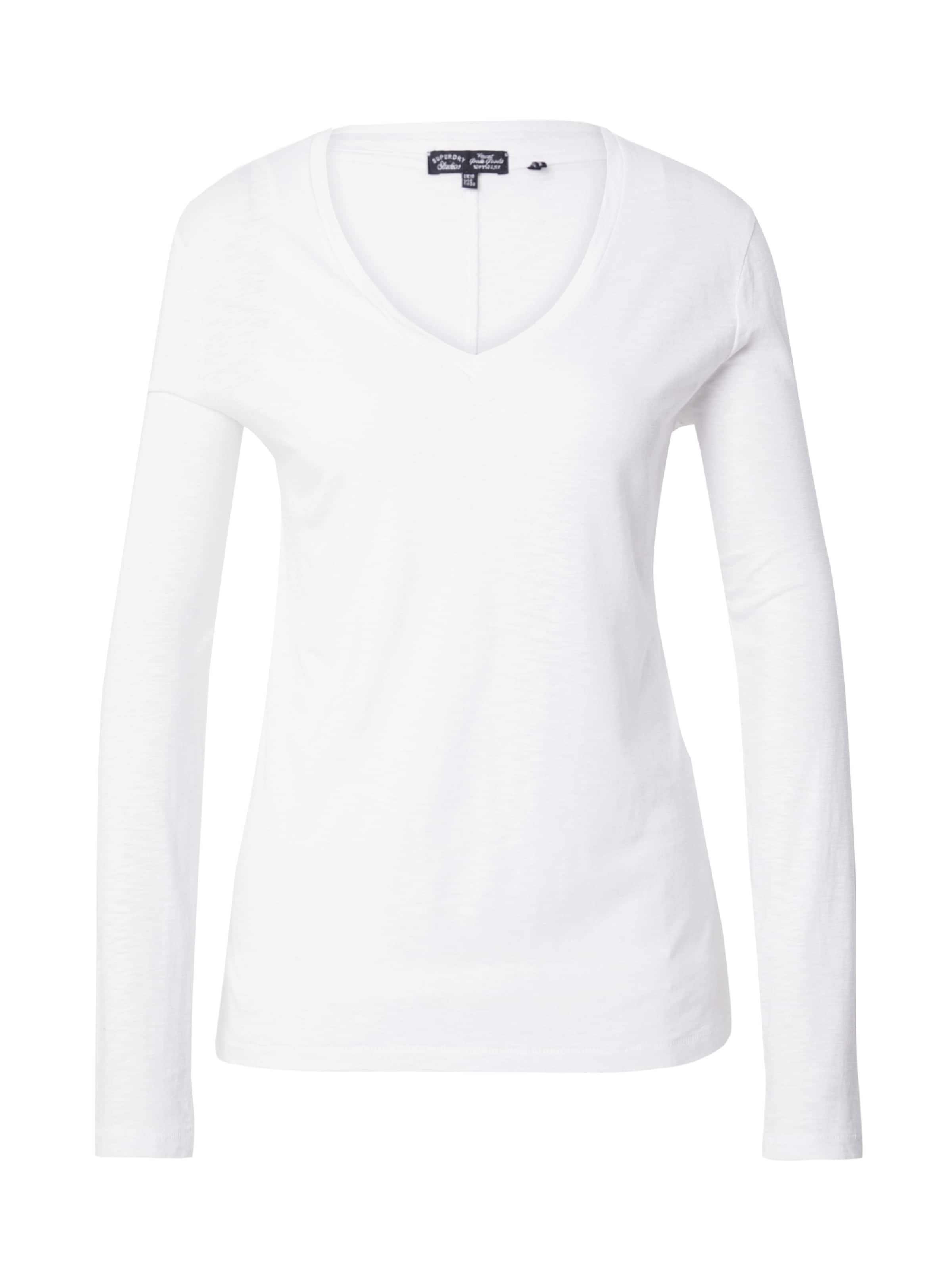 T-shirt Superdry en blanc : devant