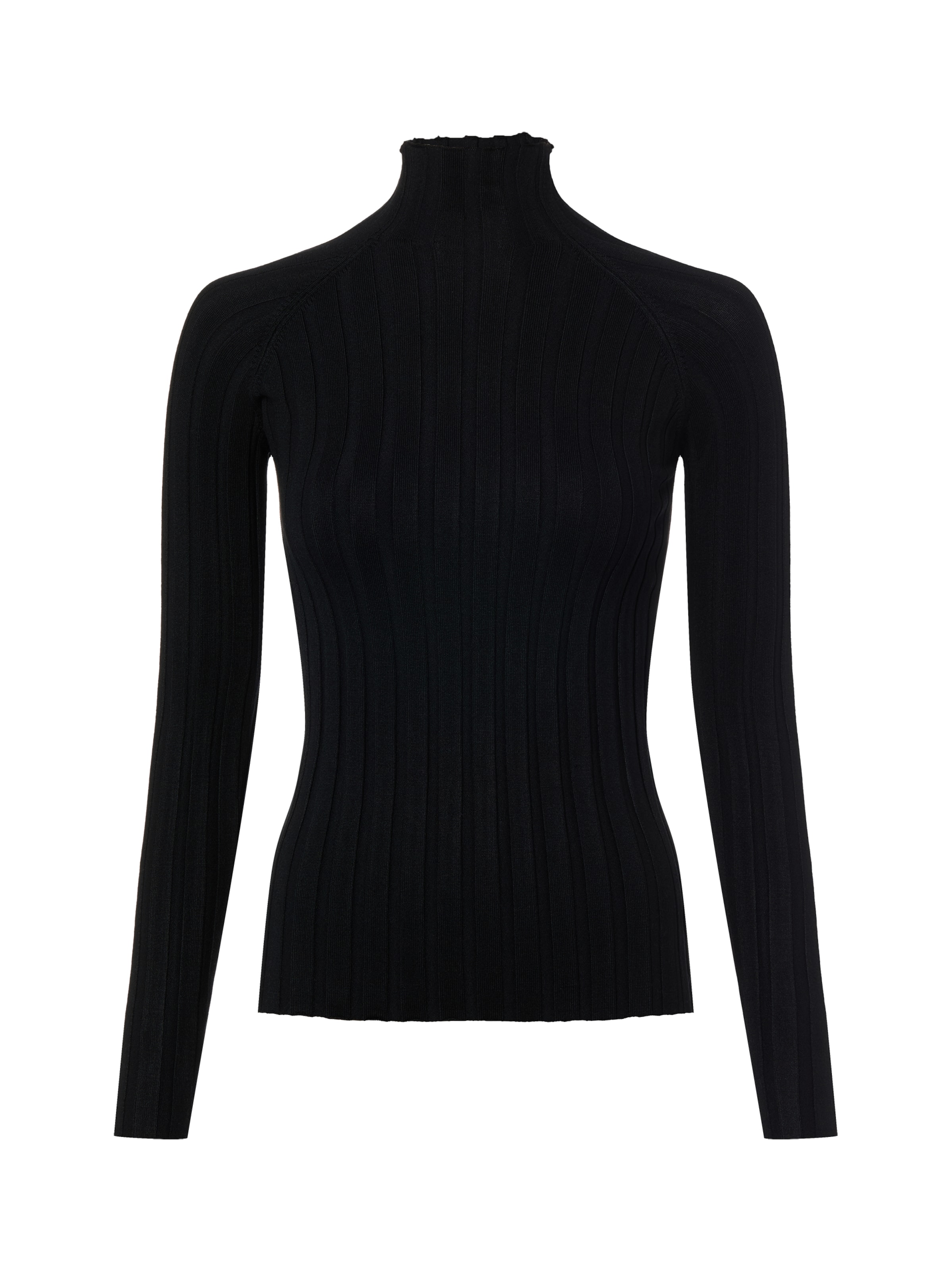 Pull-over Marie Lund en noir : devant