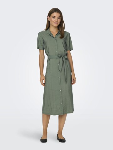 JDY Shirt Dress 'SOUL' in Green: front