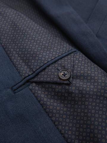 Coupe regular Veste de costume Ombre en bleu
