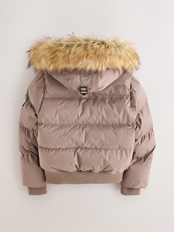 Superdry & Co Winterjas 'Everest' in Bruin