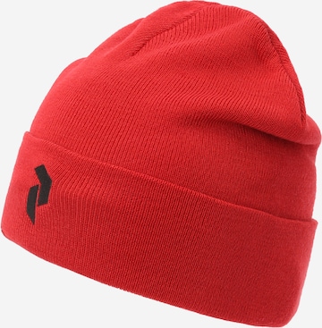 PEAK PERFORMANCE Müts, värv punane: eest vaates