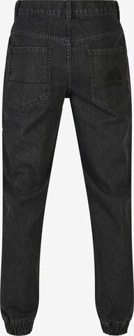 SOUTHPOLE Tapered Jeans in Black