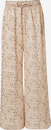 Pantaloni 'Georgette' Nasty Gal pe maro închis / auriu / grej, Vizualizare produs