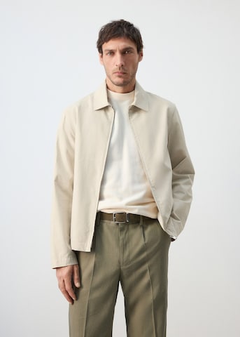 MANGO MAN Between-Season Jacket 'Cirjon' in Beige: front
