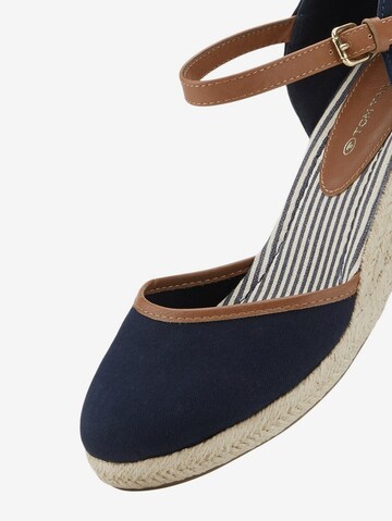 TOM TAILOR - Sandalias en azul