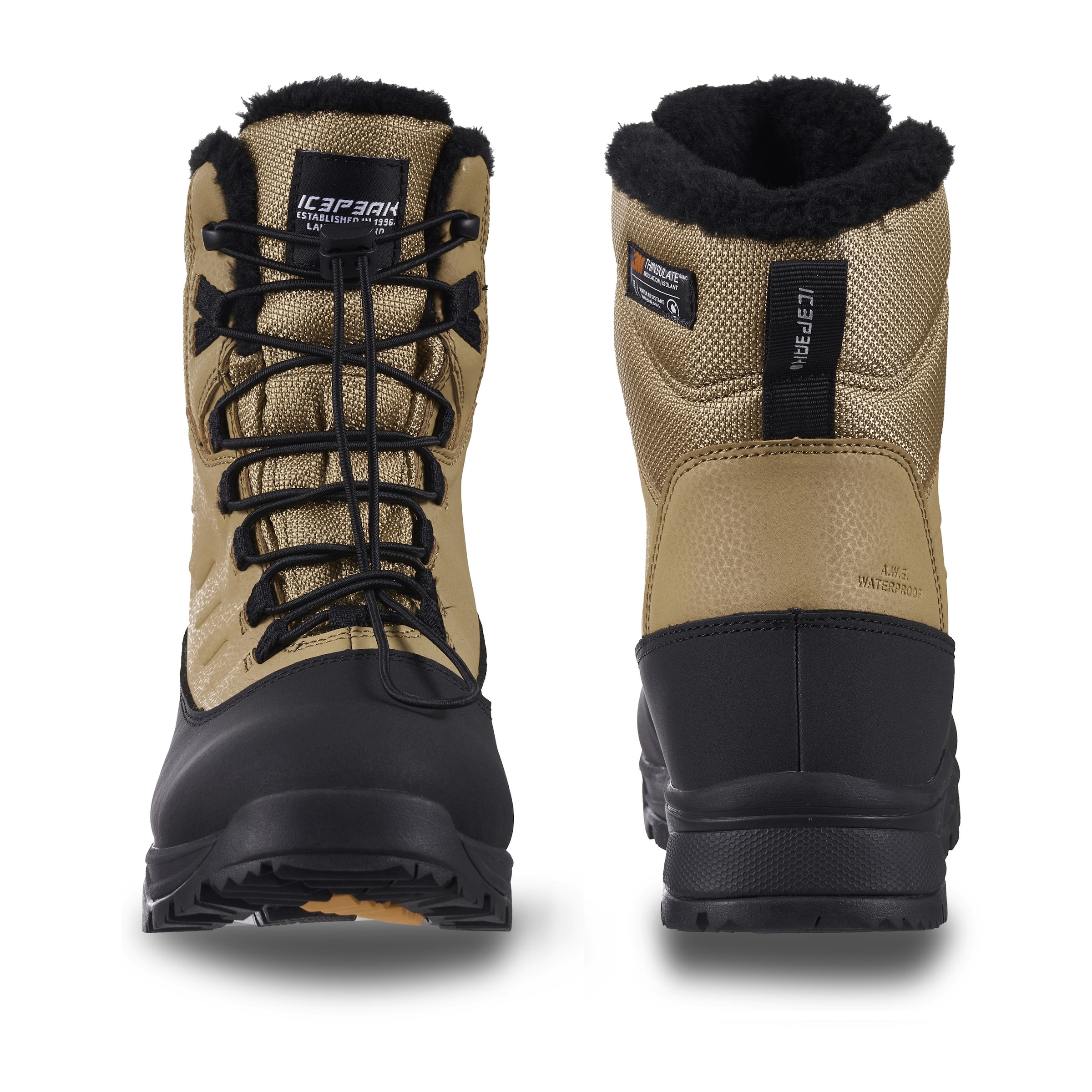 ICEPEAK Kozačky 'Alofi Ms' – hnědá