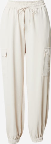 Effilé Pantalon cargo 'FRANCI' ONLY en beige : devant