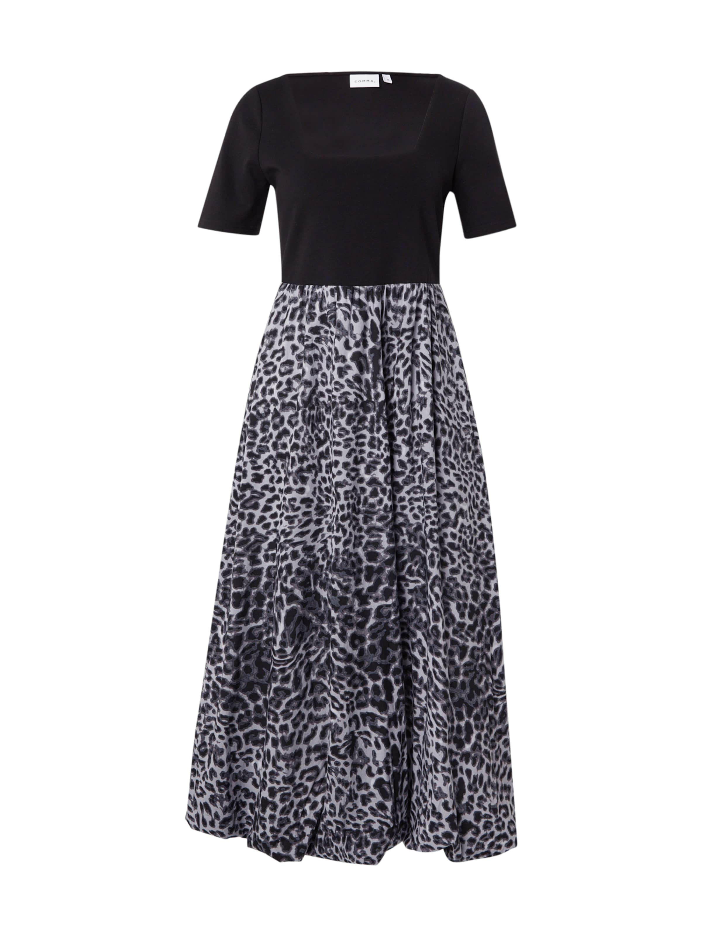 COMMA Рокля в черно: отпред