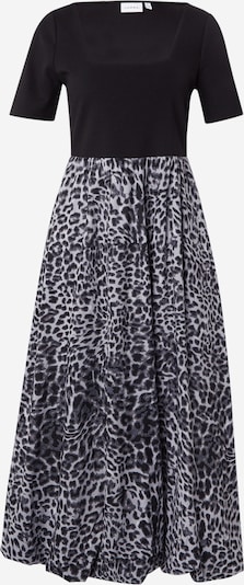 COMMA Kleid in grau / schwarz, Produktansicht