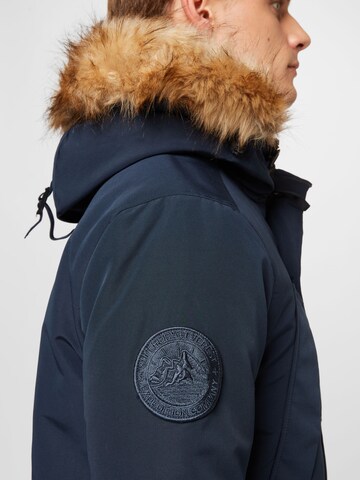 Parka d’hiver 'EVEREST' Superdry en bleu