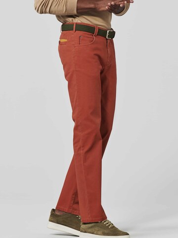 MEYER Regular Chino Pants in Brown