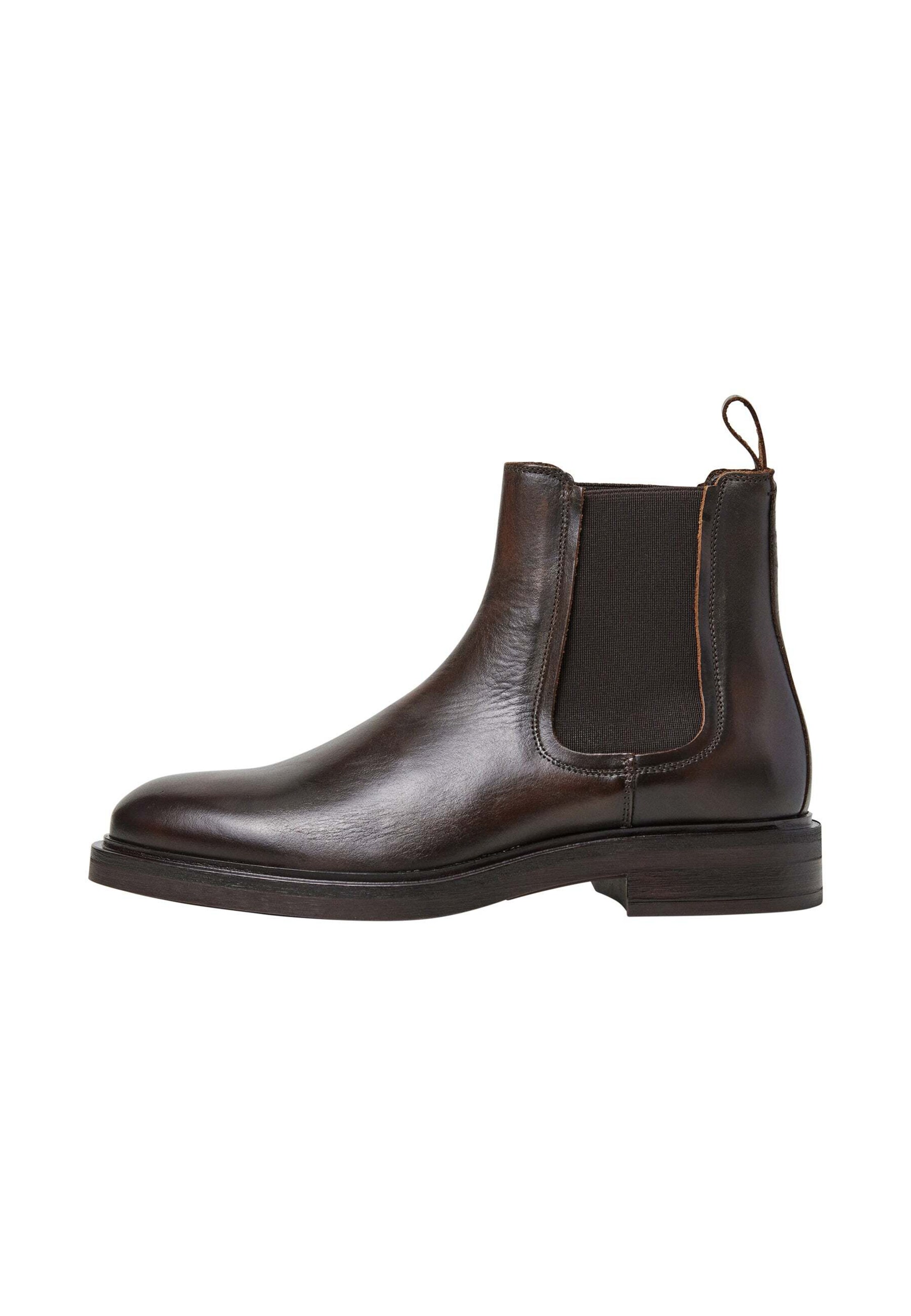 Hackett London Chelsea boots in Bruin: voorkant