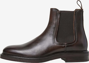 Hackett London Chelsea Boots in Dark Brown ABOUT YOU