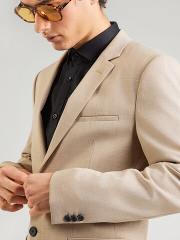 HUGO Slim fit Business-colbert 'Arti' in Beige