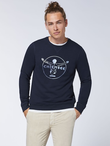 CHIEMSEE Regular Fit Sweatshirt i blå: forside