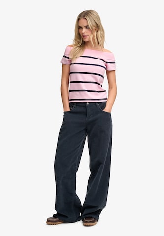 T-shirt Superdry & Co en rose