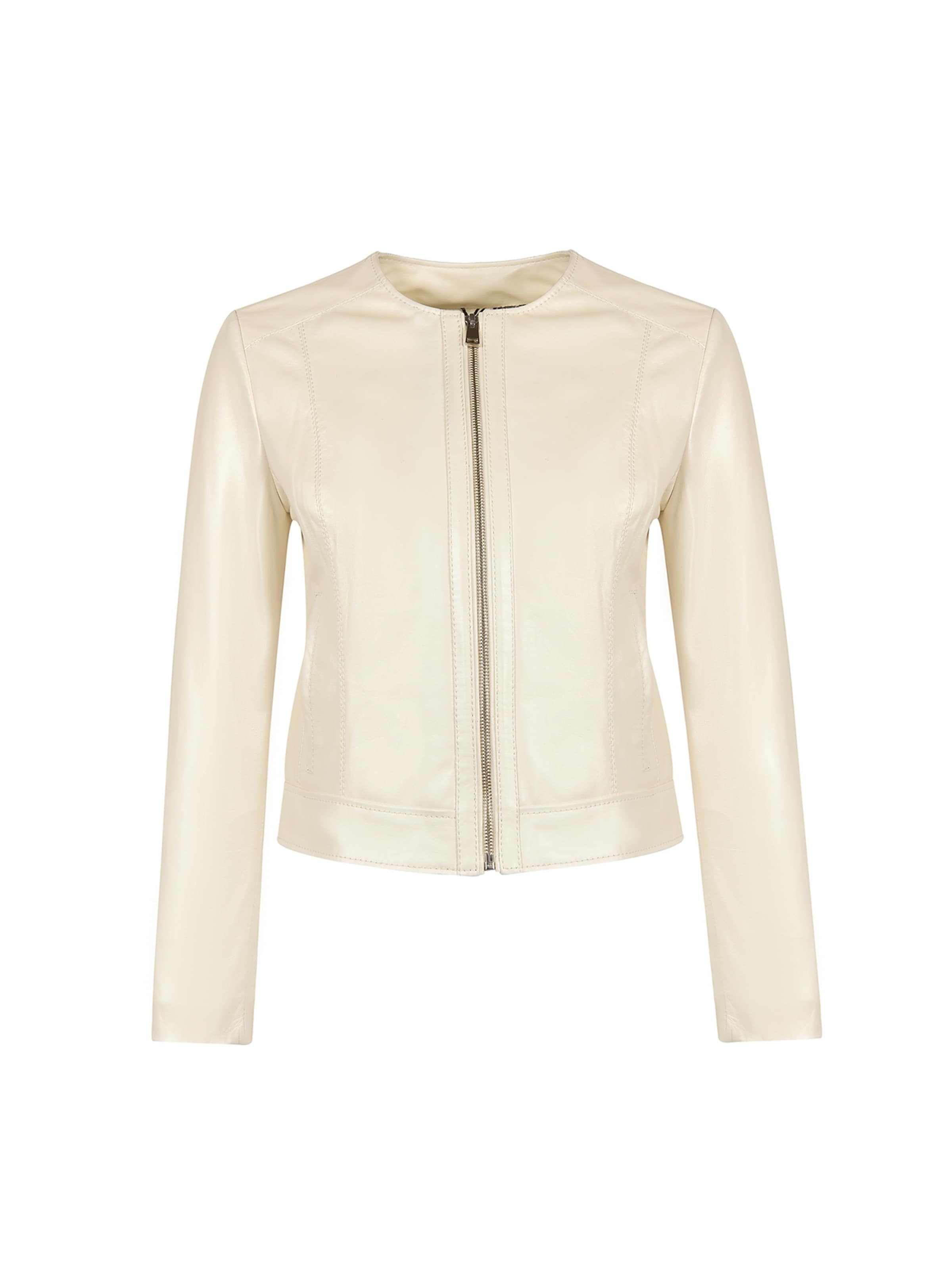 Veste mi-saison 'Adela' Derimod en blanc : devant