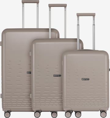 Ensemble de bagages Epic en beige : devant