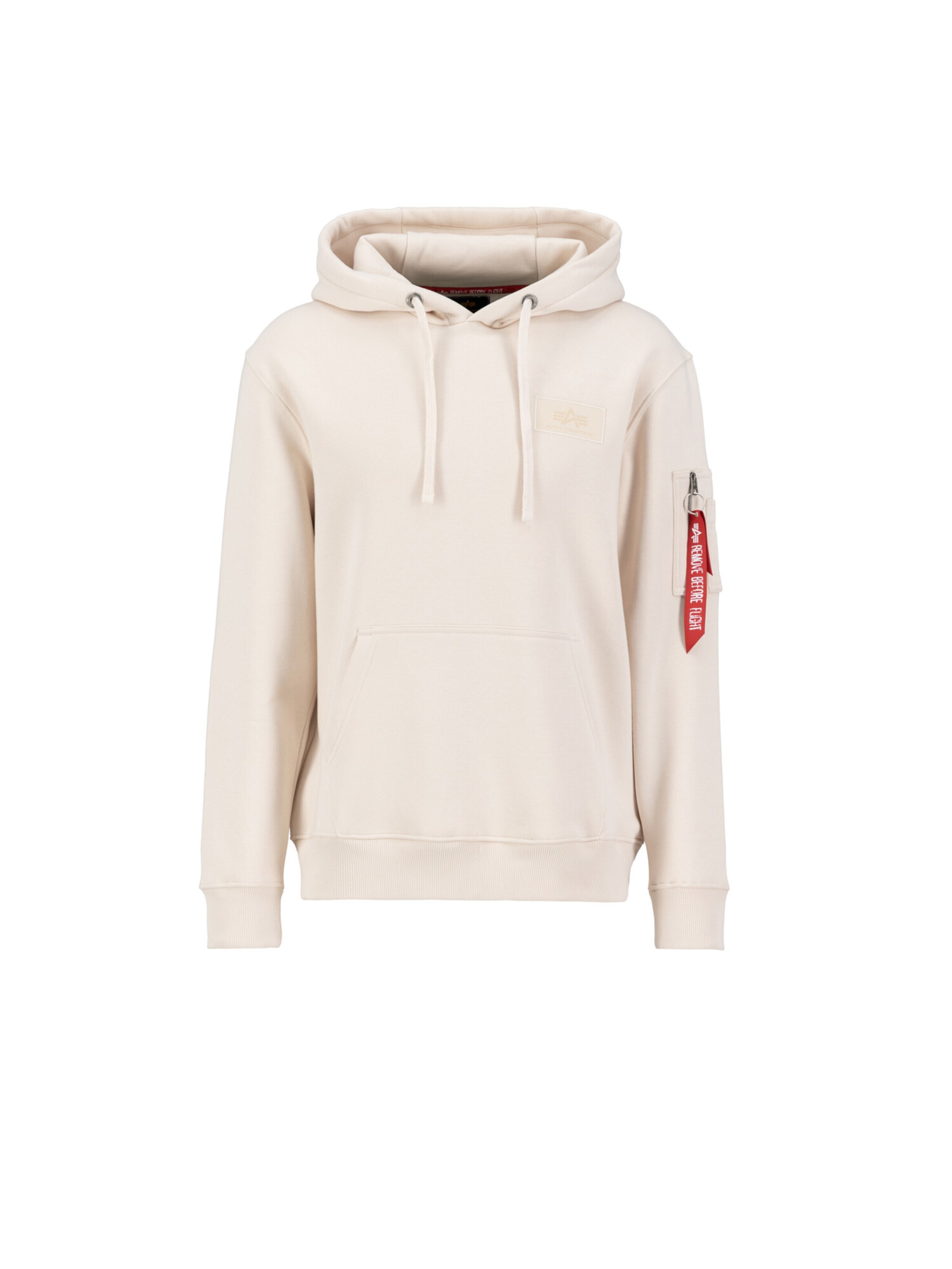 ALPHA INDUSTRIES Sweatshirt 'Backprint'‌‌‌‌ in Weiß