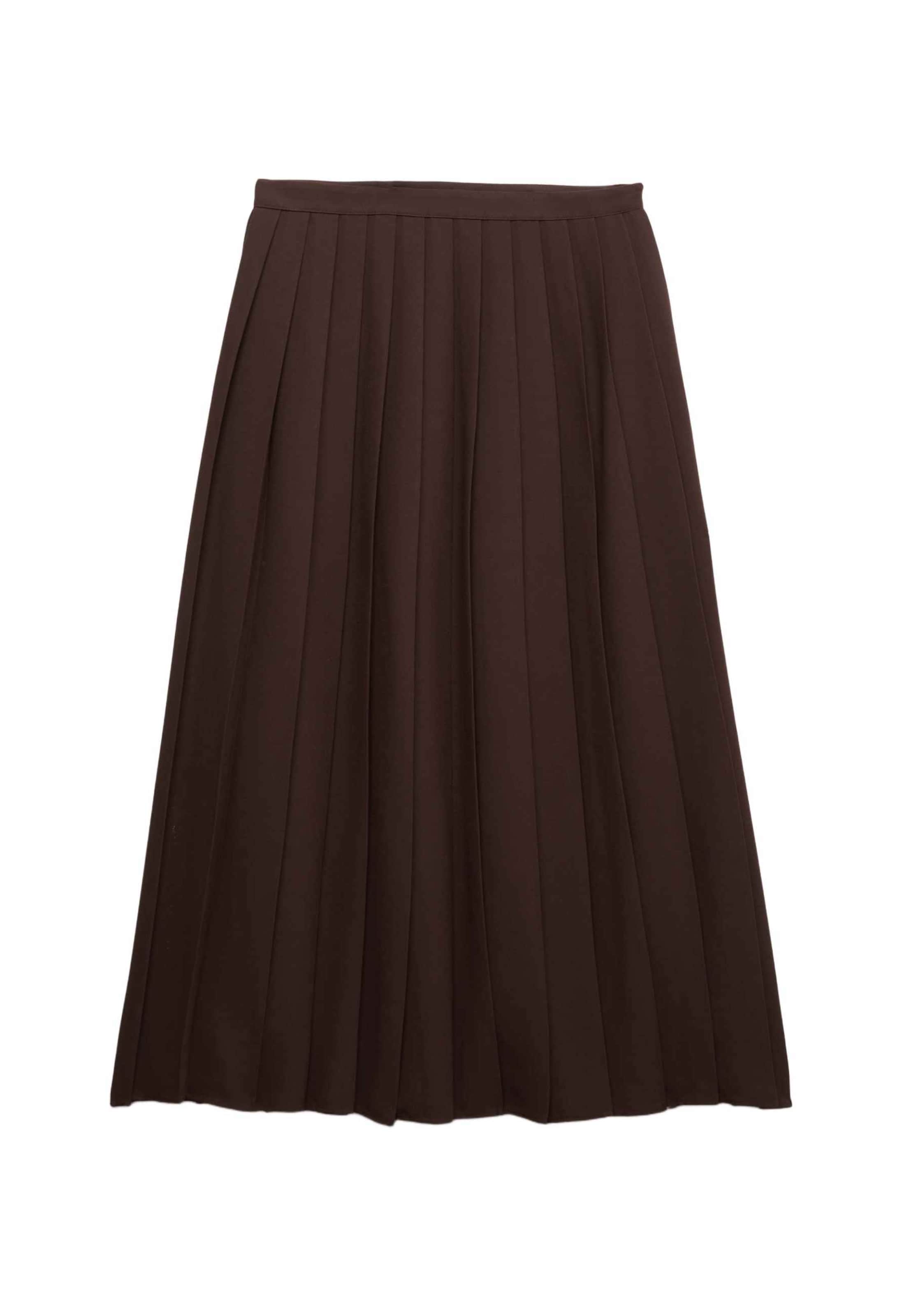 Marks & Spencer Rok in Bruin: voorkant