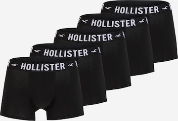 HOLLISTER Μποξεράκι σε μαύρο: μπροστά