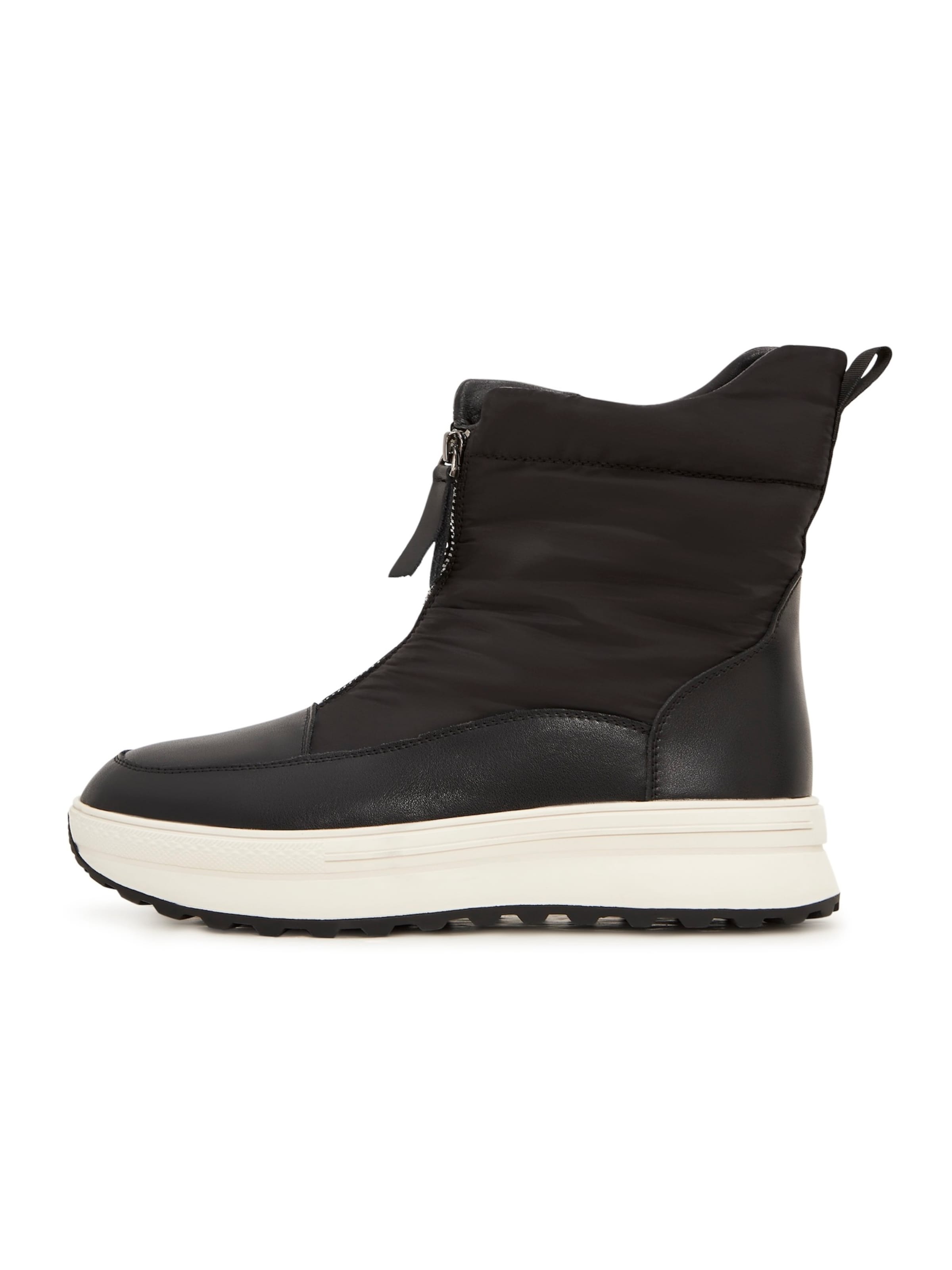 CESARE GASPARI Stiefel in Schwarz: Vorderseite