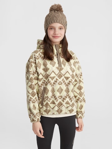 Veste en polaire O'NEILL en beige : devant