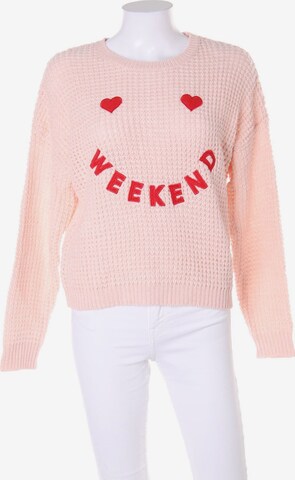 FB Sister Sweater & Cardigan in S in Pink: front